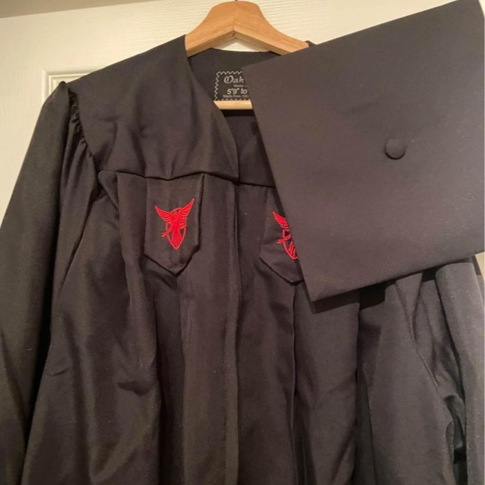Ball State University Graduation Cap and Gown